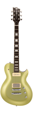 Reverend ROUNDHOUSE H90 Electric Guitar (Metallic Limeade)