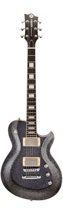 Reverend ROUNDHOUSE HH Electric Guitar (Black Sparkle)