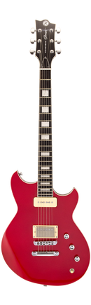 Guitare électrique Reverend SENSEI H90 (Cerise métallisée)