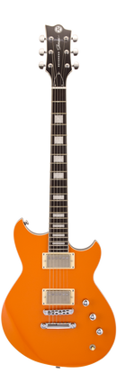 Reverend SENSEI HH Electric Guitar (Baked Orange)