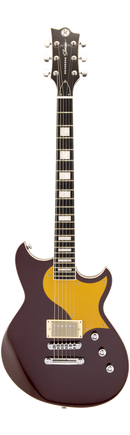 Reverend SENSEI JR H Electric Guitar (Metallic Bordeaux)