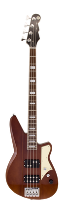 Guitare basse Reverend THUNDERGUN (violon marron)