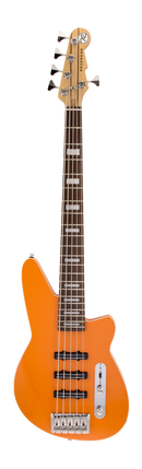 Reverend TRIAD 5 5-Strings Electric Bass Guitar (Baked Orange)