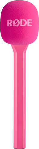 Rode INTERVIEW GO Handheld Adaptor For Wireless GO (Pink)