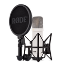 Microphone du condenseur à grand diaphragme de signature NT1 (blanc) (blanc)