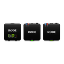 Rode WIRELESS GO III 2-Person Compact Digital Wireless Microphone System/Recorder (2.4 GHz, Black)