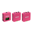 Rode WIRELESS GO GEN III 2-Person Compact Digital Wireless Microphone System/Recorder (2.4 GHz, Pink)