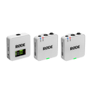 Rode WIRELESS GO GEN III 2-Person Compact Digital Wireless Microphone System/Recorder (2.4 GHz, White)
