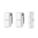 Microphone sans fil ultra-compact Rode WIRELESS MICRO USB-C (blanc)