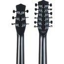 Guitare électrique Danelectro DBN612-RDC 6/12 cordes à double manche (rouge craquelé)