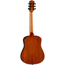 Luna SAFARI TRIBAL Left-Handed Acoustic/Electric Guitar (Tobacco Sunburst Satin)