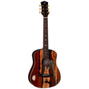 Luna SAFARI VISTA STALLION Travel Acoustic/Electric Guitar (Gloss)