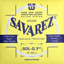 Cordes de guitare classique Savarez 523J - Haute tension .0409