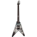 Schecter V-7 FR Randy Weitzel 7-String Electric Guitar (Ouija Satin White)