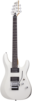 Guitare électrique Schecter C-6 FR DELUXE (Satin White)