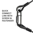 American DJ SC5B Safety Cable (Black) - 31.5"