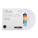 Serato SCV-PS-SL-BM Sticker Lock Control Vinyl (Pair, Clear) - 12in