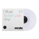 Serato SCV-PS-SL-BM Sticker Lock Control Vinyl (Pair, Clear) - 12in