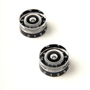 Boutons de vitesse PRS (noirs) - Lot de 2