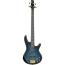 Ibanez GSR200PCTMU Electric Bass Guitar (Transparent Marine Burst)