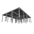 ProX XSQ-12x16PKG48 6 Height Adjustable Stage Platforms - 12FT x 16FT