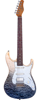 Tagima STELLA DW Electric Guitar (Transpartent Black Fade)