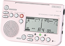 Métronome et accordeur Seiko STH200P (rose)