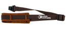 Luna STRAP LUNA UKE BR Ukulele Strap With Leather Pad (Brown)