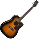 Washburn HD10SCETB-O Heritage Series Acoustic Electric Guitar (Tobacco Burst)