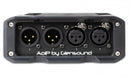 Amplificateur de micro Dante deux canaux Glensound AoIP-22M avec retour de canal