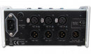 Boîtier de commentateur unique Glensound GS-CU008/B avec deux circuits d'intercommunication