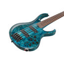 Basse électrique 5 cordes Ibanez BTB945COL (Bleu cosmique mat)