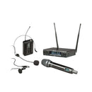 Eikon WM900DKIT Professional UHF Diversity Wireless Microphone With Dual Transmitter