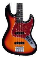 Tagima TW 73 4 FRETLESS-SB-DF/TT Fretless Electric Bass Guitar (Sunburst)