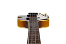 Hofner IGNITION Left Handed Violin Electric Bass Guitar (Sunburst)