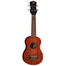 Luna UKE TATTOO SOPRANO Tattoo Soprano Mahogany Ukulele (Open Pore Natural)