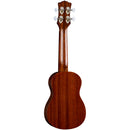 Luna UKE TATTOO SOPRANO Tattoo Soprano Mahogany Ukulele (Open Pore Natural)