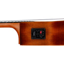 Luna UKE TTN MAH EL Tattoo Tenor Mahogany Ukulele (Open Pore Natural)