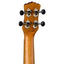 Luna UKE VMP Vintage Mahogany Pineapple Ukulele (Red Satin)