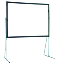 Draper 241035 Ultimate Folding Screen Front Projection Surface w/Heavy Duty Legs - HDTV (51"x91")
