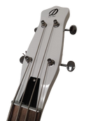 Danelectro 58 LONGHORN Semi Hollow-Body Electric Bass Guitar (White)