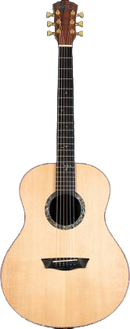 Washburn BTS24S-D Bella Tono Series Acoustic Guitar (Natural Gloss)