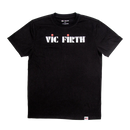 Vic Firth PTS20LOGOL Black Logo Tee - Large