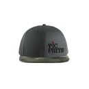 Vic Firth VAHC0022 Casquette Snapback à 6 panneaux (camouflage gris)