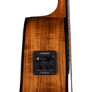 Luna VINEYARD Koa Bevel Grand Auditorium Acoustic/Electric Guitar (Gloss Natural)