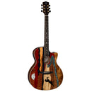 Luna VISTA STALLION Tropical Wood Acoustic Guitar (Gloss)