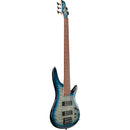 Basse électrique 5 cordes Ibanez SR405EQMSCB (Stained Cosmic Blue Starburst)