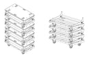 JBL VTX-A12-VT Vertical Transporter