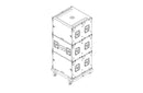 JBL VTX-B18-VT Vertical Transporter