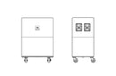 JBL VTX-S25-VT-CVR Vertical Transporter Cover